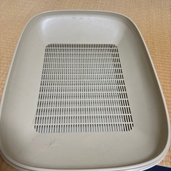 ニャンとも　猫用　トイレ　ライトベージュの画像