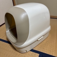 ニャンとも　猫用　トイレ　ライトベージュの画像