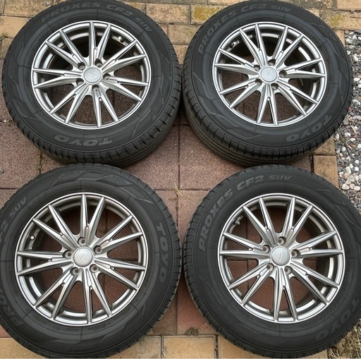 【完売】
タイヤ&アルミ17インチ4本