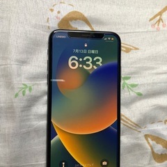 iphone X  64gb SIMフリーの画像