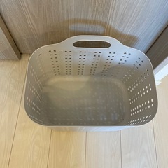 物入れケース　収納ケース　ライトグレーの画像