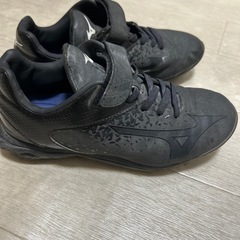 野球　ミズノ　22センチスパイク　黒　少年野球　　の画像