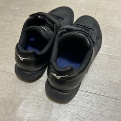 野球　ミズノ　22センチスパイク　黒　少年野球　　の画像