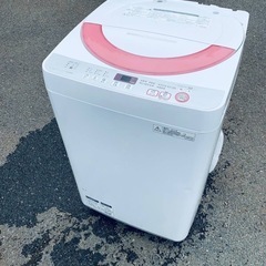 ♦SHARP 電気洗濯機【2016年製】ES-GE60R-P