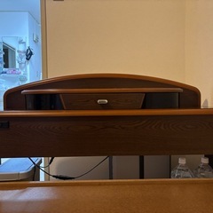 【受付再開】コンセント台付ベッドフレームの画像