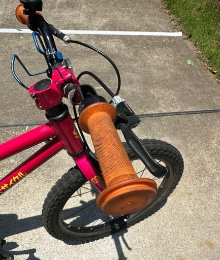 ヨツバサイクル 20インチ ピンク キッズバイク