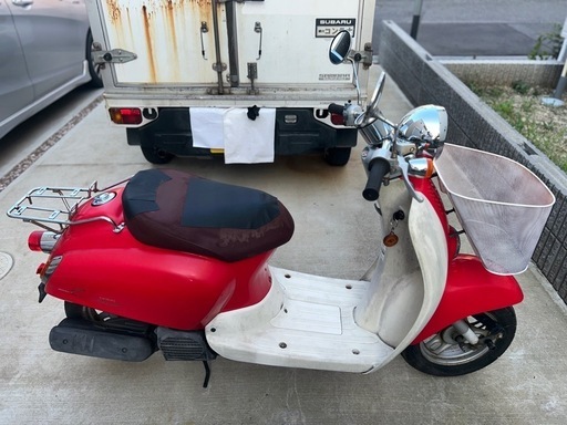 ホンダ、ジョルノ、クレア50cc  鍵あり、ベースに、不動車、部品どり、コンテナに。 ホンダ ジョルノクレア 50cc 型式：BA-AF54 2000年千葉県我孫子湖北台