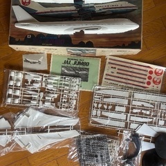 JAL プラモデル　模型の画像