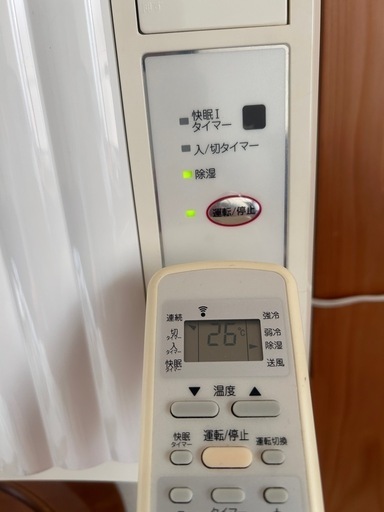 窓用エアコン　2012年製　現役で稼働中
