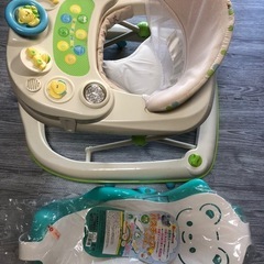 歩行器とバスチェアー