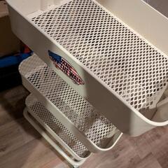 IKEA ロースゴク　ワゴン　廃盤　ベージュの画像