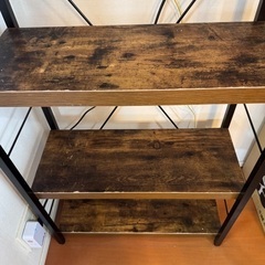 【受け渡し者決定】棚シェルフの画像