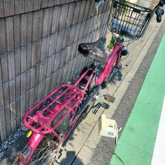 パナソニック電動アシスト自転車２0インチの画像