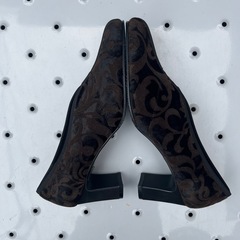 BALENCIAGA ダークブラウン シューズ本革未使用品新品23.5cm超お買得
の画像