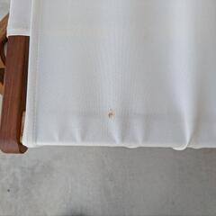【セット販売】 ニトリ 木製チェア (アイボリー S01TT) 2脚セットの画像
