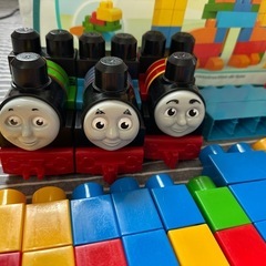 メガブロック　トーマス　パーシー　ジェームス付きの画像
