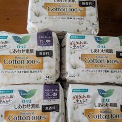 花王 ロリエ しあわせ素肌 Botanical Cotton ボ...