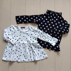 ドット トップス 90 95の画像