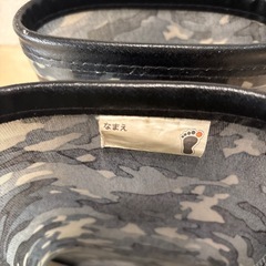 キッズ　長靴　迷彩柄　20cmの画像