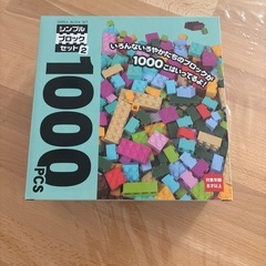 ブロック　1000ピース