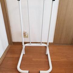 ぶら下がり健康器 スチール製 ホワイト　美品♪の画像