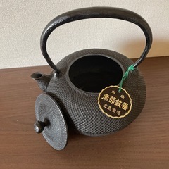 南部鉄瓶の画像
