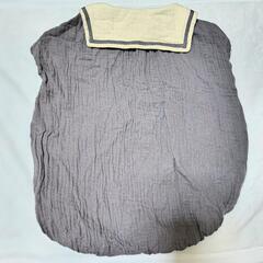 ノースリーブ セーラーロンパース　80の画像