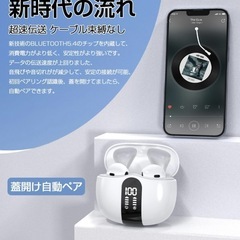 【新品未開封】ワイヤレスイヤホン Bluetoothの画像