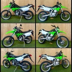 ★長野県の方限定送料無料★【動画あり】★カワサキ KLX250★ 実動 人気車種 LX250S型 FI インジェクション 水冷 4サイクル セロー DF CRF WR XR オフロード 松本市の画像