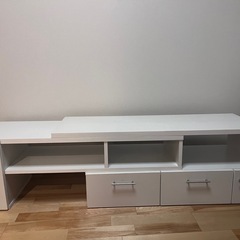 受渡決定：【伸縮式】テレビボード・収納の画像