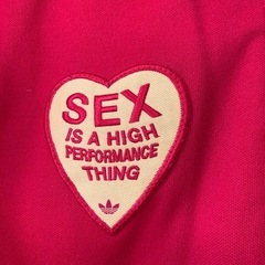 アディダス トラックジャケット 赤 Sサイズの画像