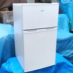 ★お届け可!!★SAMKYO 95L 2ドア 冷凍冷蔵庫 GU90 2021年製の画像