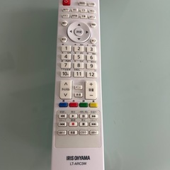 アイリスオーヤマのTV(40㌅)とスタンドの画像