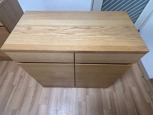 無印良品　キャビネット　オーク (7/21まで)