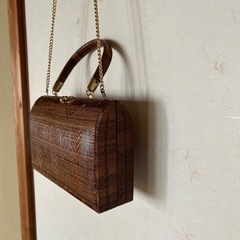 夏物　アンティークなバックの画像