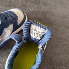 NIKE コートボロー 12cm ネイビー/グレーの画像