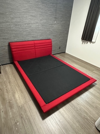 家具のアイソウ購入品ダブルベッド