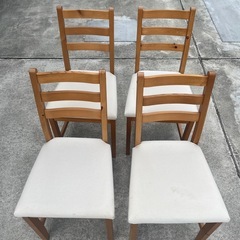 IKEA椅子4脚セット