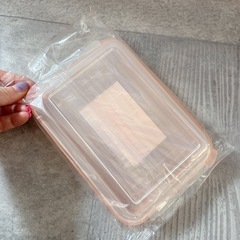 タッパー　薄型　5個セットの画像