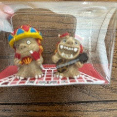 未使用　シーサー瓦コースターと置物の画像