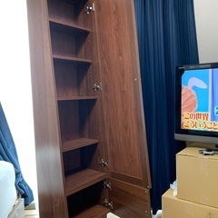 ※7/20午前に取りにきていただける方：全身鏡つき収納の画像