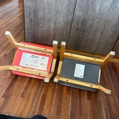 取り引き中木の子供椅子の画像