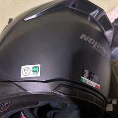ほぼ新品ノーランMサイズフルフェイスヘルメットの画像