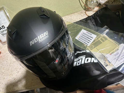 ほぼ新品ノーランMサイズフルフェイスヘルメット