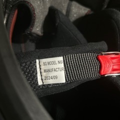 ほぼ新品ノーランMサイズフルフェイスヘルメットの画像