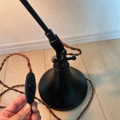 ビンテージ風スタンドライトの画像