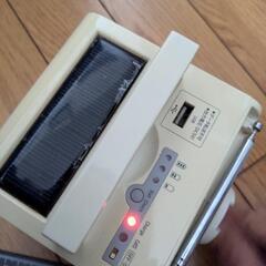 Yamazaki エコキューブラジオ YE-3700 グリーン 2バンド 防災 災害 ソーラー発電 手回し充電 ジャンク
の画像