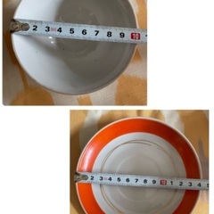 旧ソ連 食器 茶碗 皿 アンティーク 昭和レトロ の画像