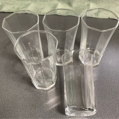 夏用グラス5個　新品未使用品　箱無の画像