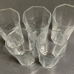 夏用グラス5個　新品未使用品　箱無の画像